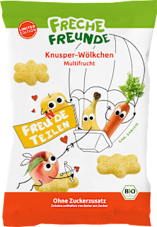 Kindersnack Knusper-Wölkchen Multifrucht ab 1 Jahr Freche Freunde