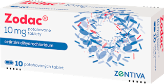 potahované tablety 10mg Zodac