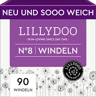 Windeln Gr. 8 (17+ kg), Monatsbox  Lillydoo