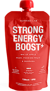 Sadna kaša Strong Energy Boost iz jabolk, hrušk, marakuje in guarane Nutrino Lab