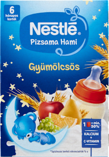 Tejpép Pizsama Hami, gyümölcsös, 6 hónapos kortól Nestlé