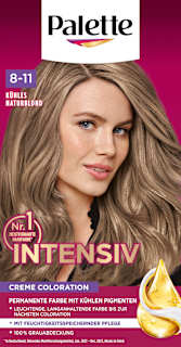 Intensiv Creme Coloration Permanenter Aufheller  - Nr. 8-11 Kühles Naturblond Palette Intensive Color Creme