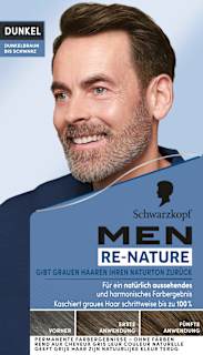Re-Nature Re-Pigmentierung der Haare - Dunkel Herren Schwarzkopf Re-Nature