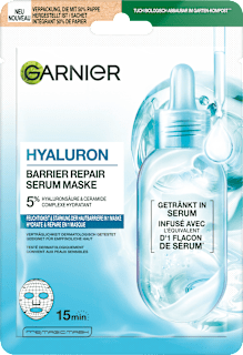 Tuchmaske Serum Hyaluron Barrier Repair Garnier Skin Active