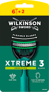 Jednokratni brijači Xtreme 3 Sensitive WILKINSON SWORD