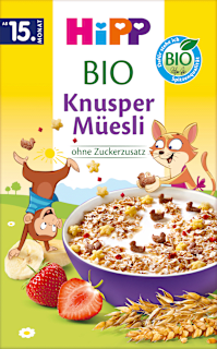 Kindermüsli Knusper ab dem 15. Monat HiPP