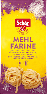 Mehl für Nudeln, Pfannkuchen, Soßen und Cremen Schär