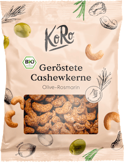 Anacardi con olive e rosmarino BIO KoRo