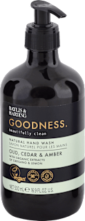 Tekuté mydlo Goodness Oud, Cedar & Amber Baylis & Harding
