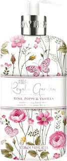 Tekuté mydlo na ruky Royale Garden Rose, Poppy & Vanilla Baylis & Harding