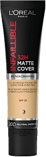 Make-up Infaillible 32H Matte Cover - 200 Neutral Undertone L'ORÉAL PARiS