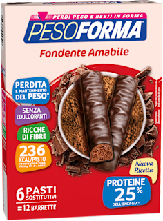 Barrette fondente amabile PESOFORMA