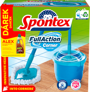 sada na vytírání podlahy Full Action Corner Spontex