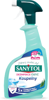 Dezinfekčný čistiaci prostriedok na kúpeľne SANYTOL