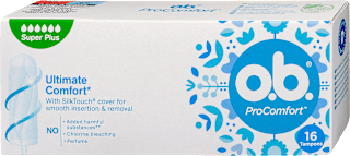 Tampon ProComfort, Super Plus O.B.
