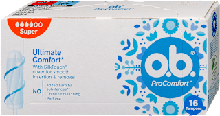 Tampon ProComfort, Super O.B.