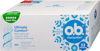 Tampon ProComfort, Super Plus O.B.