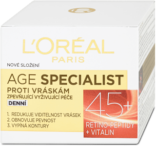Age Specialist denní krém proti vráskám 45+ L'ORÉAL PARiS