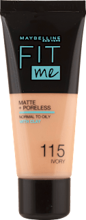 Alapozó Fit me! Matte and Poreless - Nr. 115 Ivory MAYBELLINE NEW YORK