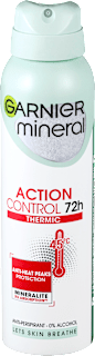 Deo spray mineral action control thermic 72h  GARNIER mineral