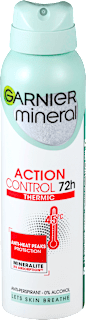 Minerálny antiperspirant v spreji Action Control Thermic GARNIER mineral