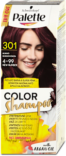 barva na vlasy Bordó 301 Palette COLOR Shampoo