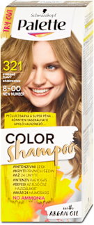 barva na vlasy Středně plavý 321 Palette COLOR Shampoo