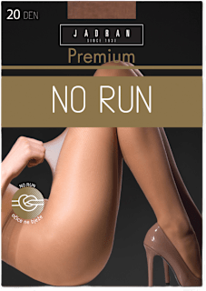 Premium No Run hulahopke, 20 DEN, veličina 3 – 4 – Tamno drap  JADRAN ČARAPE