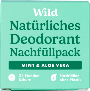 Deostick Mint und Aloe Vera Nachfüllpack Wild