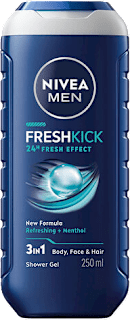 Gel doccia 3in1 Fresh Kick NIVEA MEN
