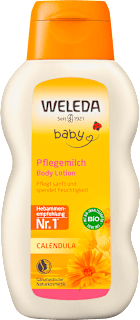 Nechtíkové ošetrujúce mlieko WELEDA baby