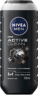 Gel doccia 3in1 Active Clean NIVEA MEN