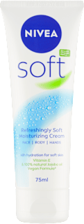 soft hydratační krém tuba NIVEA