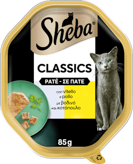 Paté con vitello e pollo CLASSICS Sheba