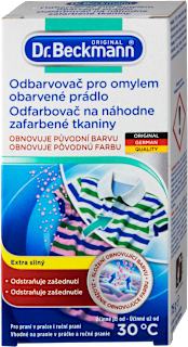 odbarvovač na omylem obarvené prádlo Dr. Beckmann