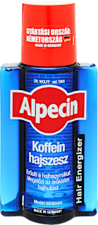 Koffein hajszesz Alpecin