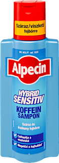 Koffein sampon Hybrid, száraz és viszkető fejbőrre Alpecin