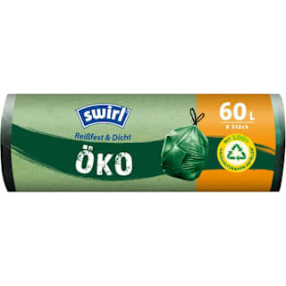Ekologické zaťahovacie vrecia na odpad 60 l Swirl