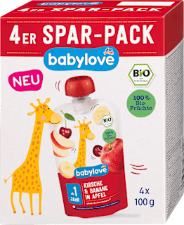 Kapsička bio čerešňa & banán v jablkách babylove