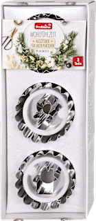 Súprava vykrajovačiek na linecké pečivo Wohlfühlzeit Profissimo