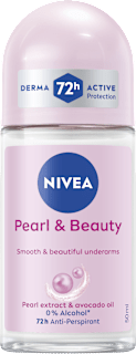 Dámsky guľôčkový antiperspirant pearl & beauty NIVEA