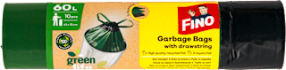 Zaťahovacie vrecia na odpad 60 l FINO