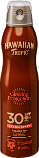 Fényvédő spray Glowing Protection kókuszolajjal és mangóval, FF30 Hawaiian Tropic