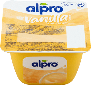 Sójový dezert s vanilkovou arómou alpro