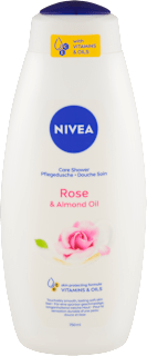 Sprchovací gél Soft Care Rose & Almond Oil NIVEA