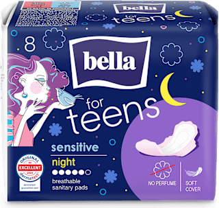 vložky sensitive night bella for teens