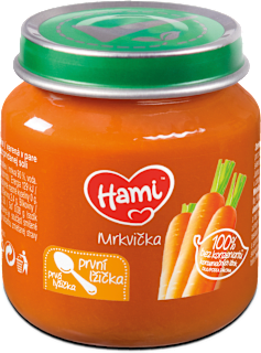 příkrm První lžička mrkev Hami