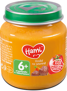příkrm Hovězí na zelenině Hami