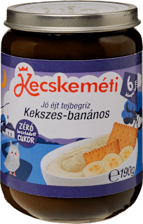 Tejbegríz keksz- banán 6 hónapos kortól Kecskeméti