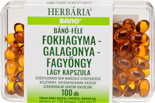 Fokhagyma-galagonya fagyöngy kapszula Bano